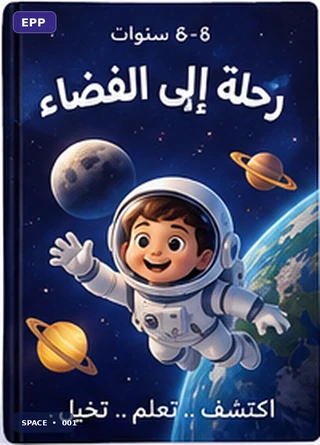 غلاف رحلة إلى الفضاء